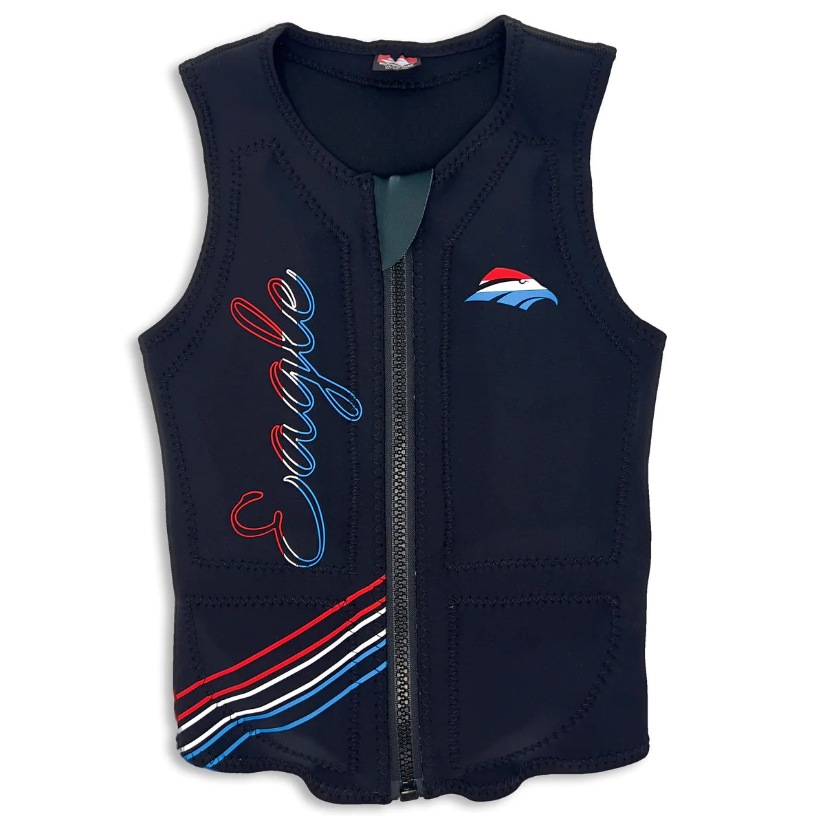 2024 Men's Eagle Black USA Vest