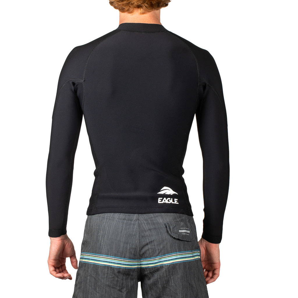 Eagle Long Sleeve Free Flex Heater Shirt-Front Zip