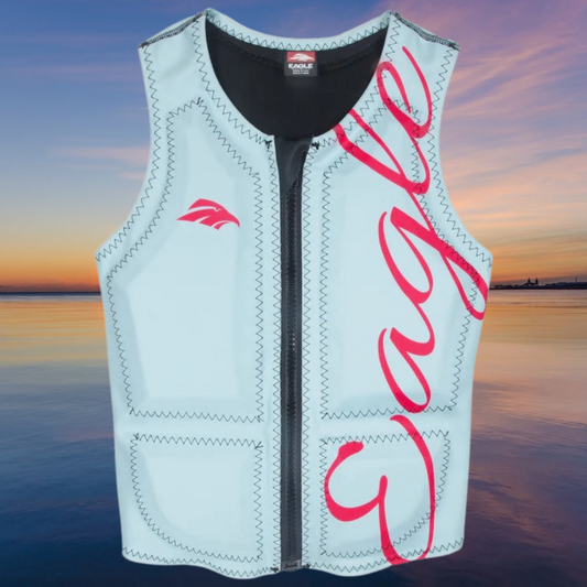 Eagle Women's Pro Logo Vest - Aqua/Watermelon